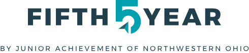 5th Year logo with Junior Achievement association